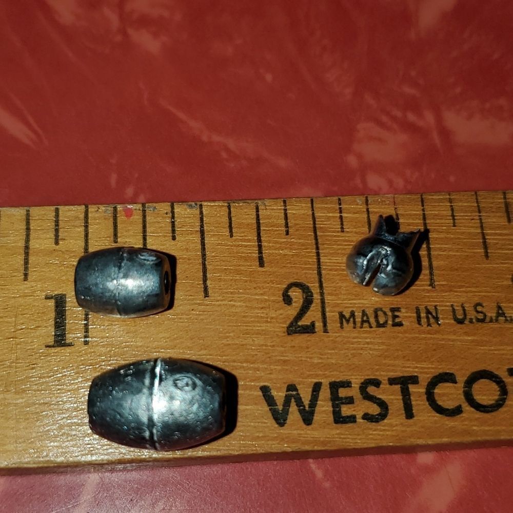 AssortedโLeadย Fishingโweightsโ54ct